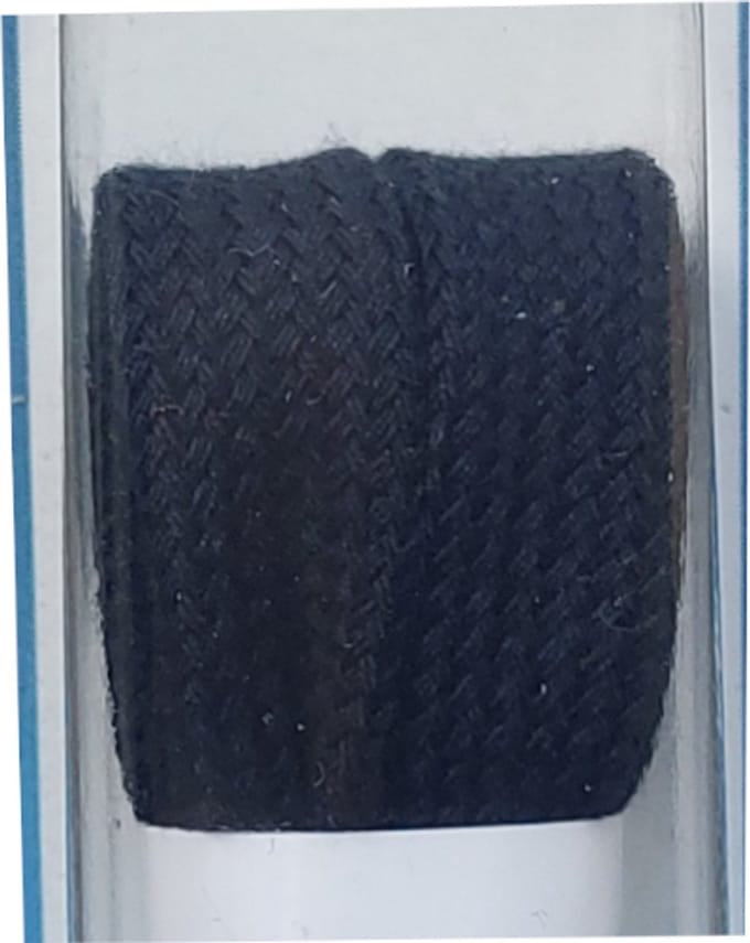 Cordial Veter - Zwart - Plat - Extra Breed - Lengte 90 cm - Breedte 11 mm - Schoenveter