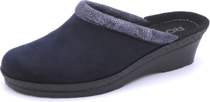 Rohde Dames Pantoffel Muil - 2459-50 Blauw - Maat 41