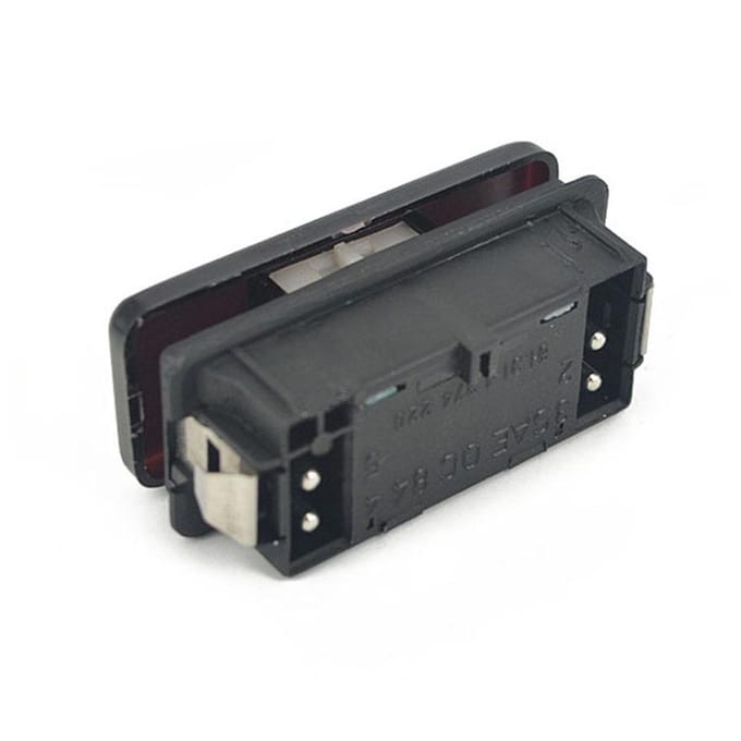 Waarschuwingsknipperlichtschakelaar voor BMW E31 E34 E36 318i 325i 840i M5 gray