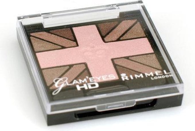 Rimmel Glam'Eyes HD Union Jack - 5 English Rose - Roze - Oogschaduw