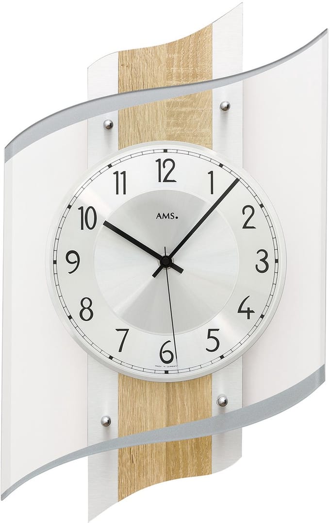 Wandklok radiogestuurd AMS - 5520
