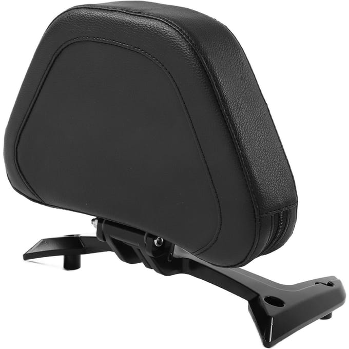 Zwart Leer Passagiers Rugleuning met Beugel Vervanging voor Gold Wing Automatische DCT 2018?2021 gray