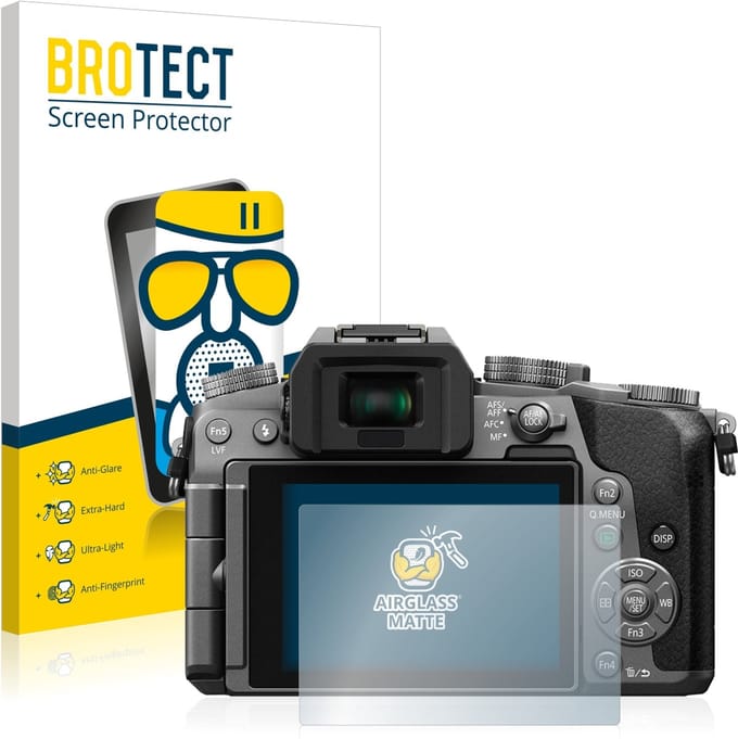 BROTECT - Screenprotector voor Panasonic Lumix DMC-G70 - Folie Beschermfolie Beschermglas matte