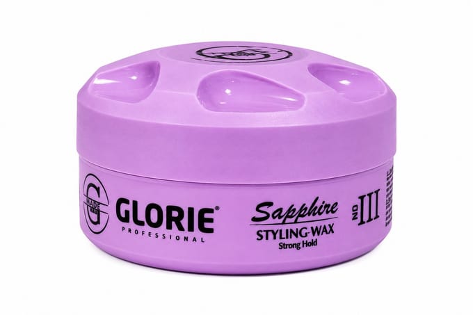 Glorie Sapphire Styling Wax 150 ml – Strong Hold – Professionele Haarwax voor Mannen – Langdurige Styling