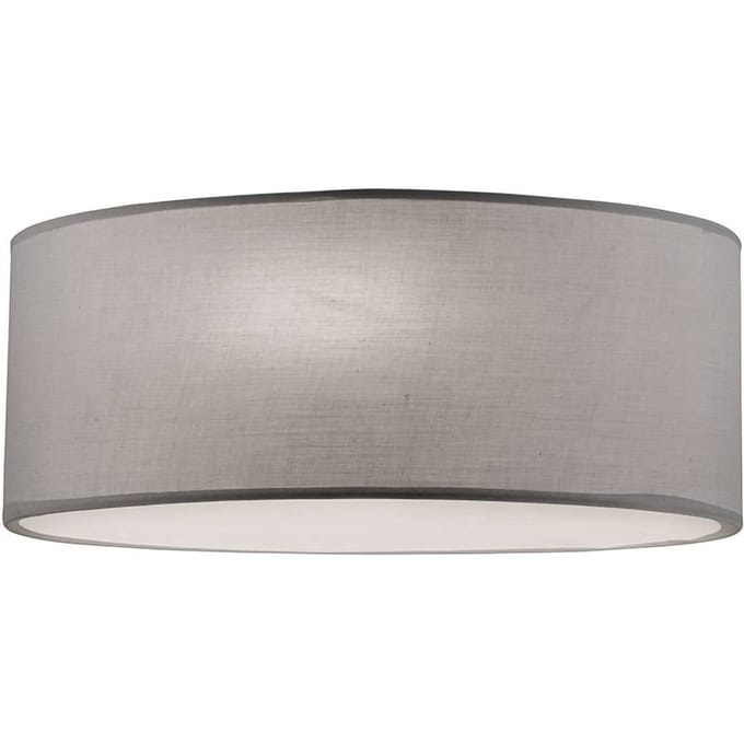 Viokef Plafondlamp Bristol met stoffen kap