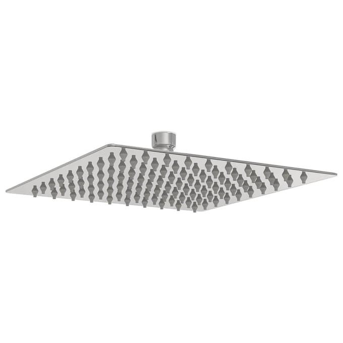 vidaXL - Regendouchekop - 304 - 20x20 - cm - vierkant - roestvrij - staal