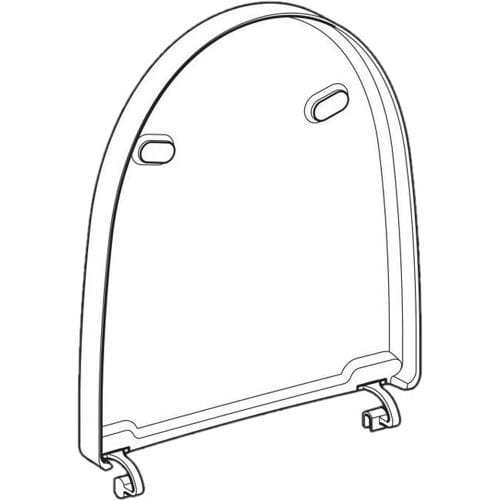Geberit AquaClean Mera replacement toilet lid 243.211.11.1