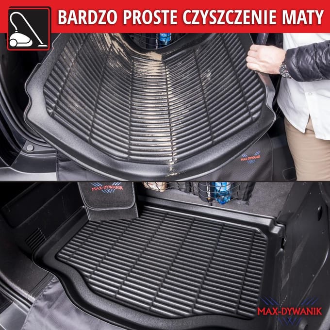 Max-Dywanik - Mitsubishi ASX I - Kofferbakmat - Perfecte Pasvorm - 2010 en Later