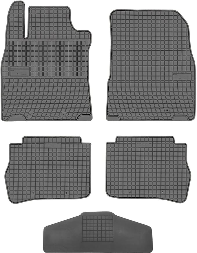 Frogum ET Serie - Rubber Automatten - Nissan Tiida - 2004-2012 - Zonder Stoppers