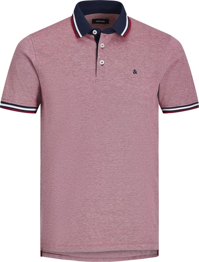 Jack & Jones Plus Polo shirt Plus Size Effen Polo shirt