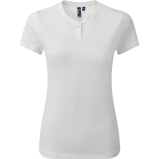 Premier Dames/dames Comis Duurzaam T-shirt (Wit)