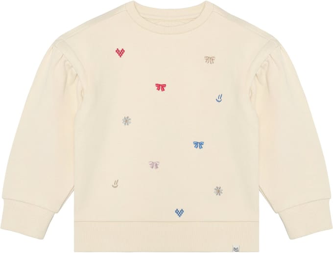 Noppies Trui Sweater LS - Bone White - Maat 98