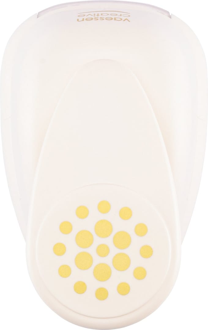 Vaessen Creative Pons - Figuurpons - Confetti - Ø 5 cm