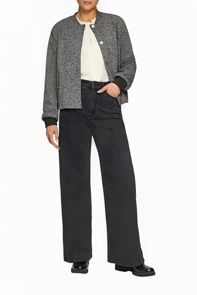 s.Oliver  Jacket Indoor Black Größe: 40 | Bomberjacken Outlet | Damen | Schwarz