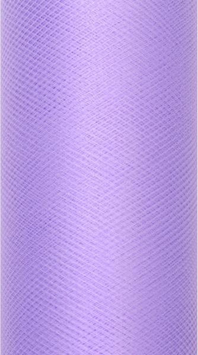 """Tule, violet, 0.5 x 9m"""