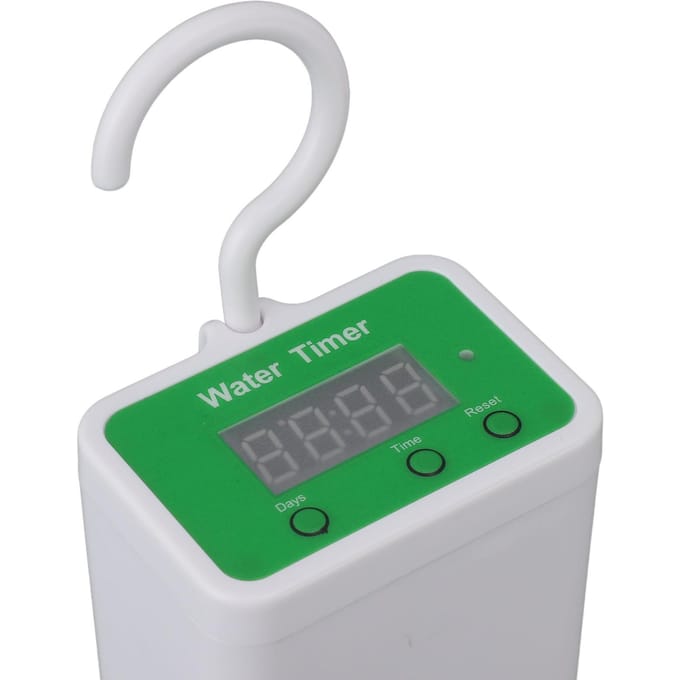 Automatisch Bewateringssysteem voor 12 Potten USB Oplaadbare Bloemenplant Druppelirrigatie Kit met T-stuk white