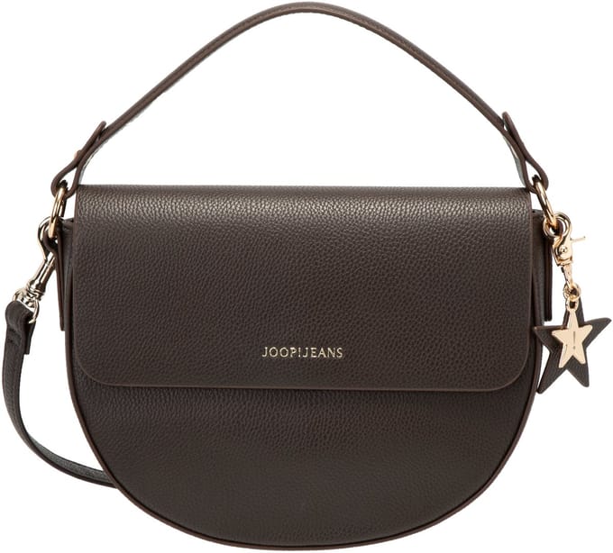 JOOP! schoudertas Salve Kaley Shoulderbag Darkbrown donkerbruin