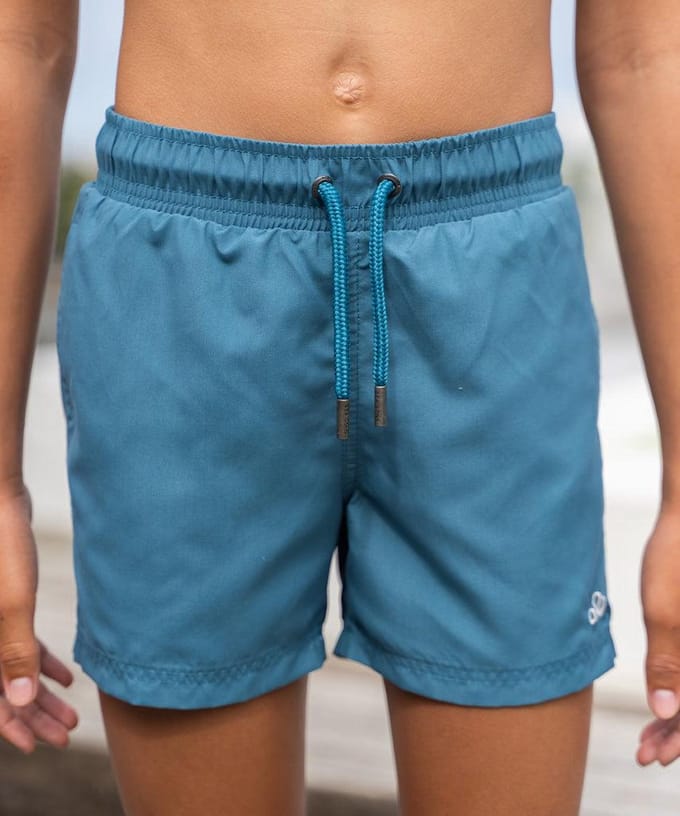 SEA'SONS - Zwembroek Jongens - Sneldrogend - Blauw - Basic - Maat 2