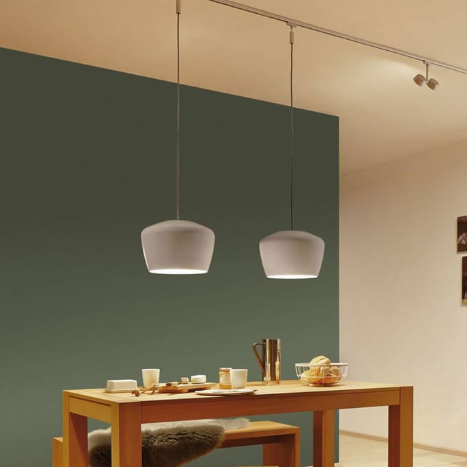 Paulmann URail 2Easy Pom - Metalen lampenkap - Wit