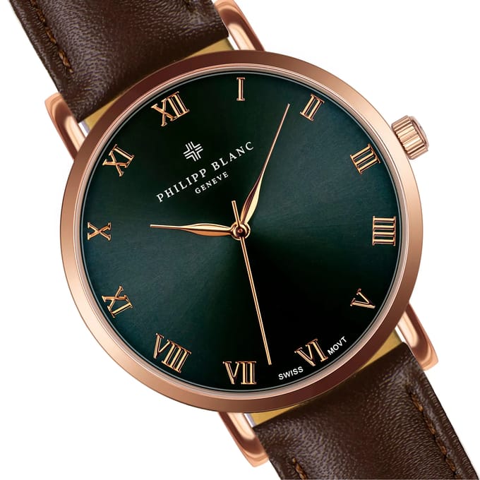 Horloge met band Philipp Blanc Bern Link
