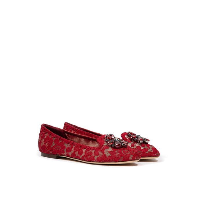 Ballerine 'Vally' met Pizzo Dolce & Gabbana