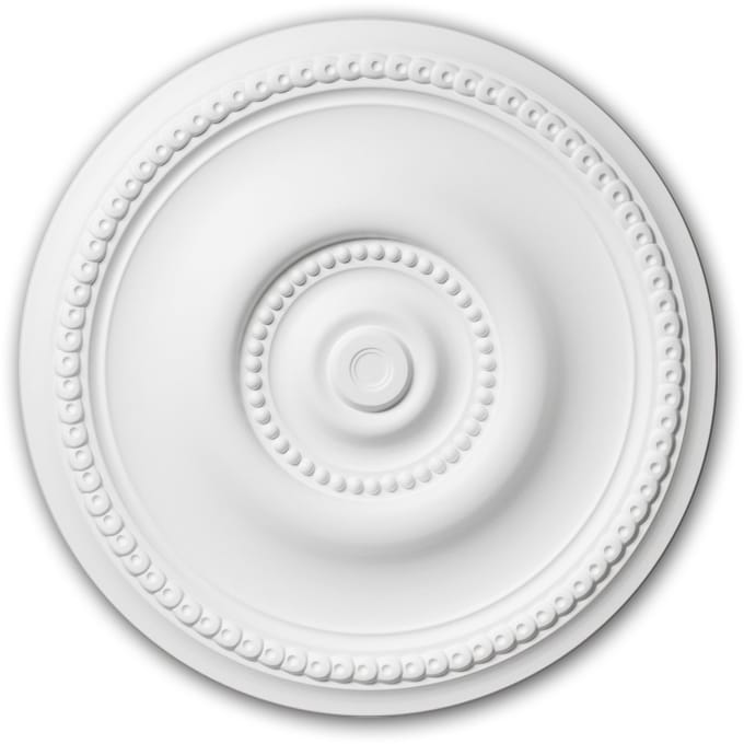 Plafond Rozet 156002 Profhome plafond centrum Sierelement Art Nouveau stijl wit Ø 52 cm