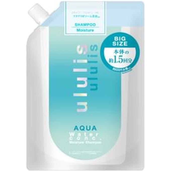 H2O - ululis AQUA Water Conc Moisture Shampoo 510ml Refill