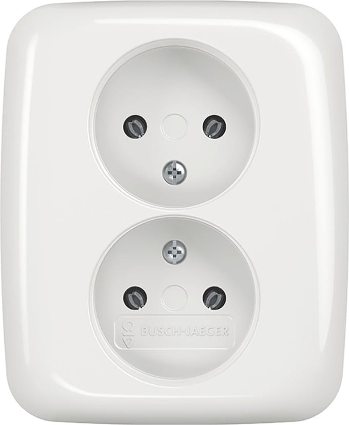 ABB Busch-Jaeger Reflex SI Wandcontactdoos (WCD-Schakelmateriaal) - 2TKA00003892 - E2VDK