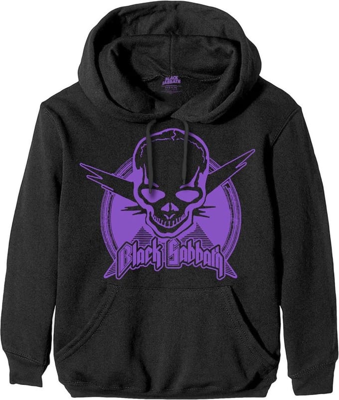 Black Sabbath - Aviation Skull Hoodie/trui - S - Zwart