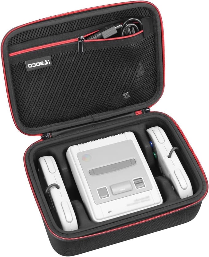 Case Bag Cover voor Nintendo Classic Mini - Bescherming voor Super Nintendo en PC Engine CoreGrafx Mini, Ideaal voor Reizen en Opslag