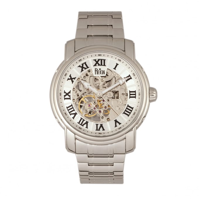 Reign Kahn automatisch skelet armbandhorloge