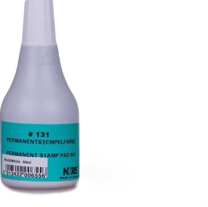Rubberinkt | Wit | Noris #131 | 50ml