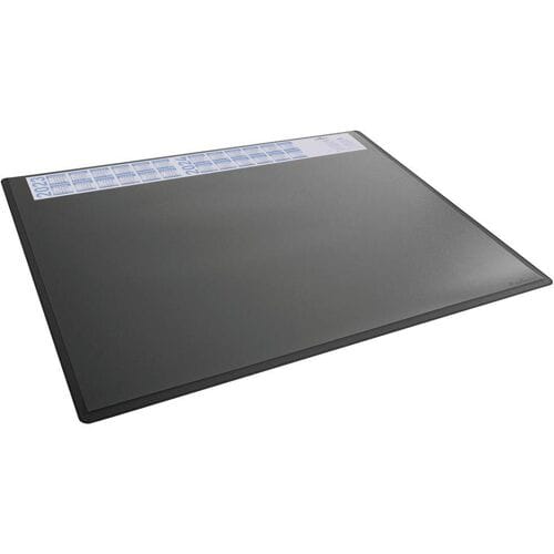 Durable 722301 Bureau onderlegger 4-jaarskalender Zwart, Transparant (b x h) 65 cm x 50 cm 1 stuk(s)