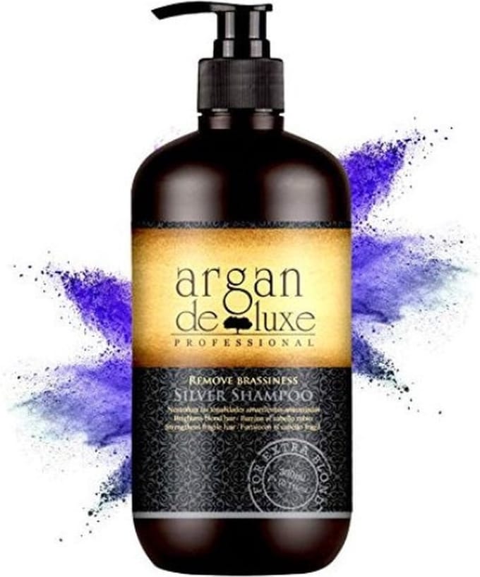 Argan Deluxe Silver Shampoo -300ml