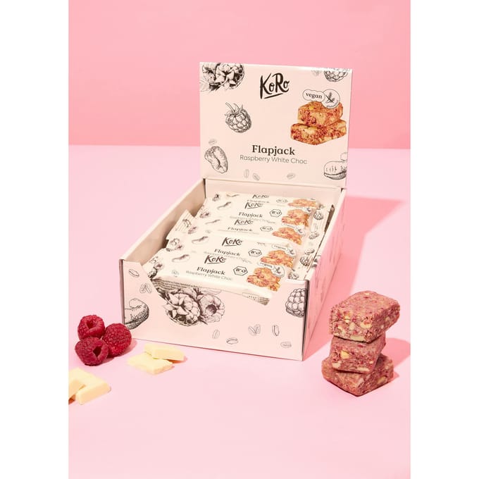 Bio oat bar raspberry white choc 15 x 60 g