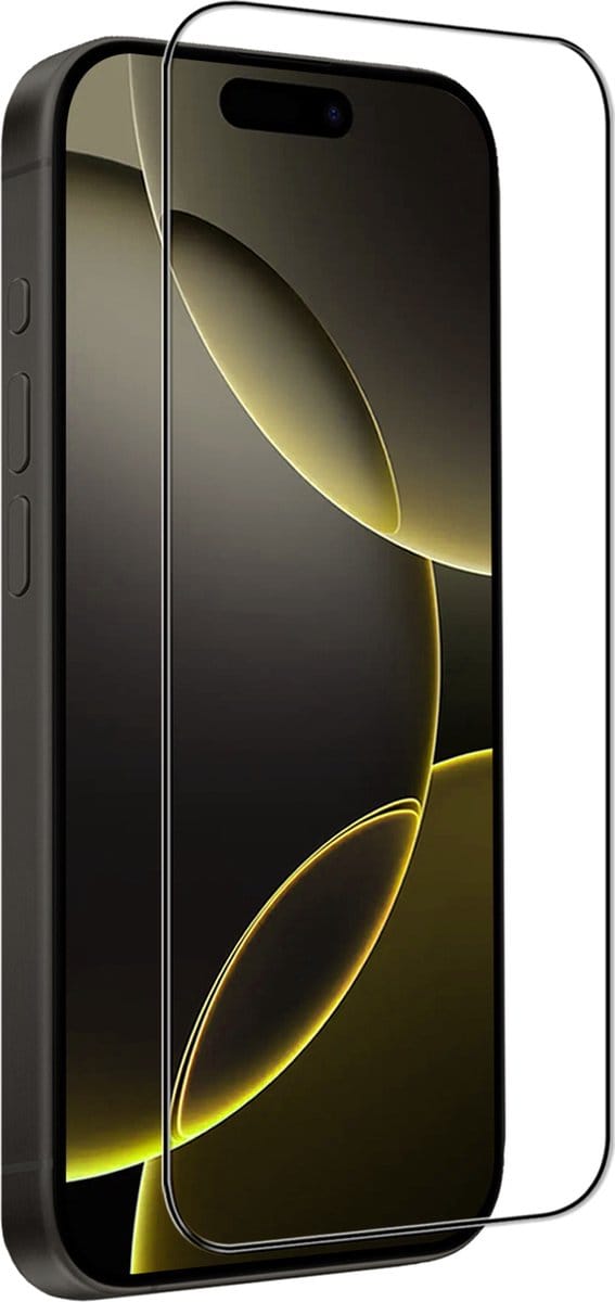 Screenprotector - Geschikt voor Apple iPhone 16 Pro - Full Cover - Gehard Glas - Beschermglas - Tempered Glass - Screen Protector