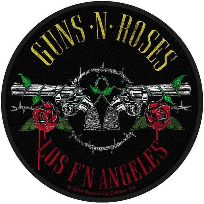 Guns N' Roses - Los F'N Angeles Patch - Multicolours