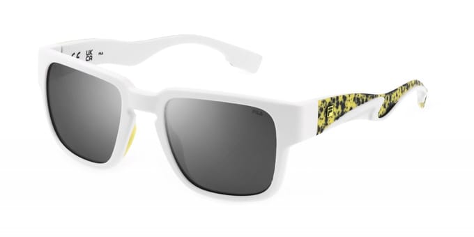 Fila SFI463 Bianco opaco 53/21/145 MAN Zonnebrillen