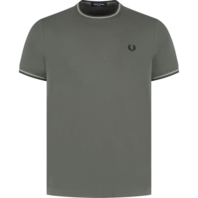 T-shirt Korte Mouw Fred Perry TWIN TIPPED T-SHIRT