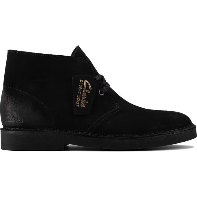 Clarks Dames Desert Boot 2 - Black Sde - Maat 41