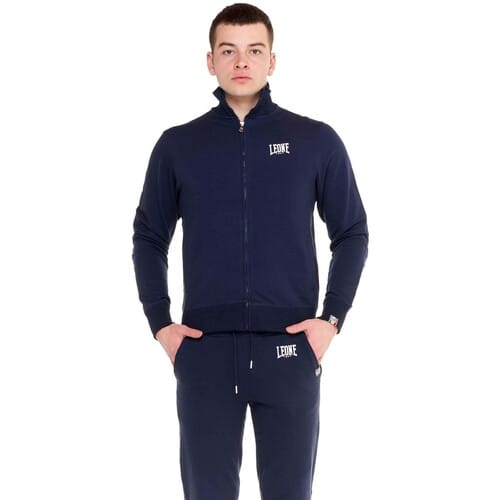 Trainingsjack Leone 1947 Man High Collar Small Logo