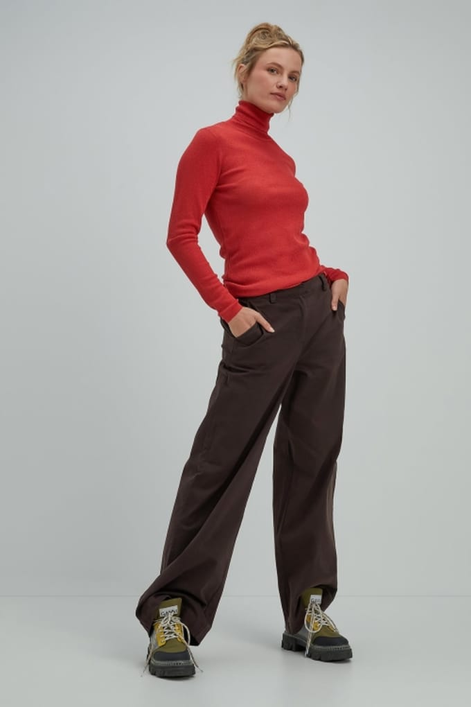 Josephine & Co Saar Sweater Red Größe: XL | Longsleeves Outlet | Damen | Rot