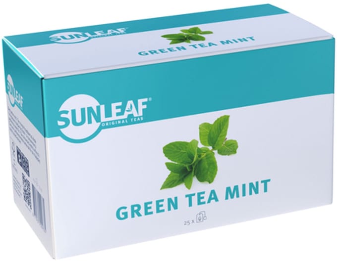 Sunleaf - Green Tea Mint | 1,5 gr - 100 stuks