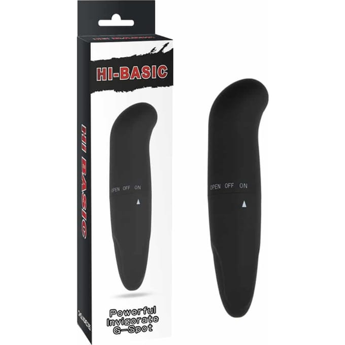Compacte waterdichte G-spot Vibrator - Zwart