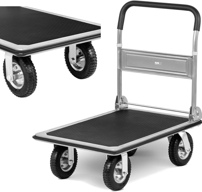 Transportwagen - tot 300 kg - opvouwbaar - MSW