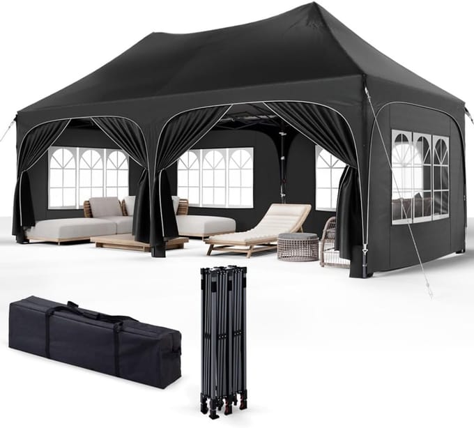 VLSelect® Partytent Opvouwbaar - Feesttent - Paviljoen - 3x6M