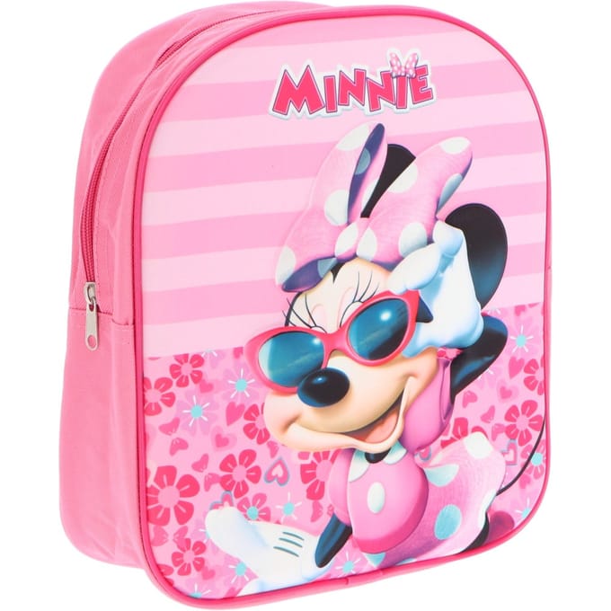 Minnie Mouse 3D Rugzak - Schooltas - Polyester - Roze - Rugzak kind
