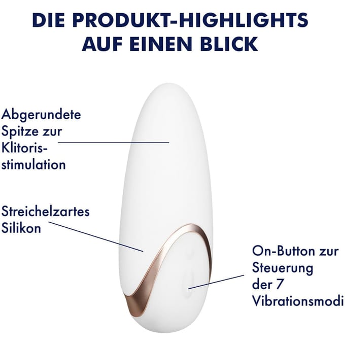 Oplegvibrator met siliconen knop van EIS, 11 cm