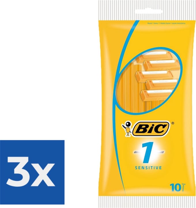 Bic Scheermesjes Sensitive - Voordeelverpakking 3 stuks