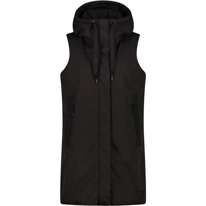 Dames mouwloze hoodie CMP